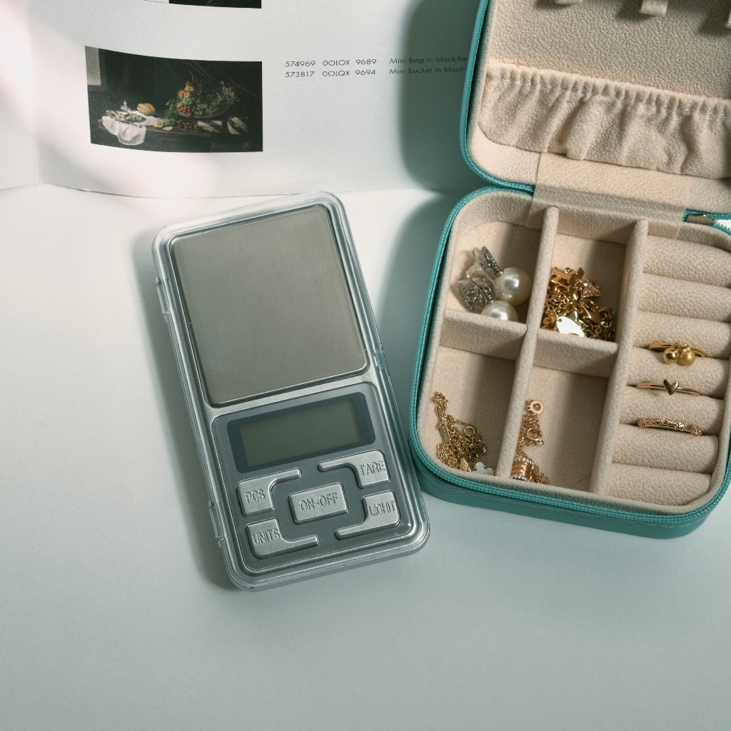 Mini Balança Digital De Precisão Para Joias Ouro e Outros