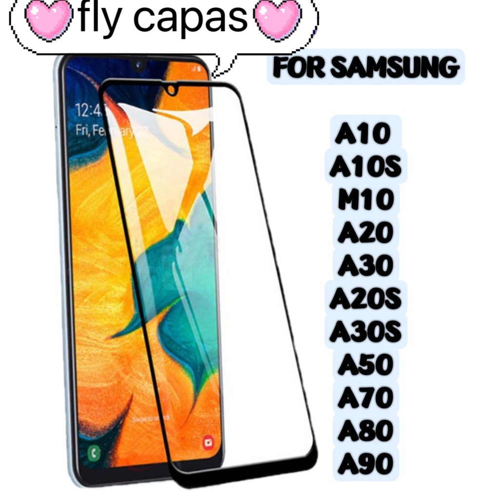 Pelicula 3D Vidro Compativel Samsung A10/A10S/M10 A20 A30 A20S A30S A50 A70 A80 A90