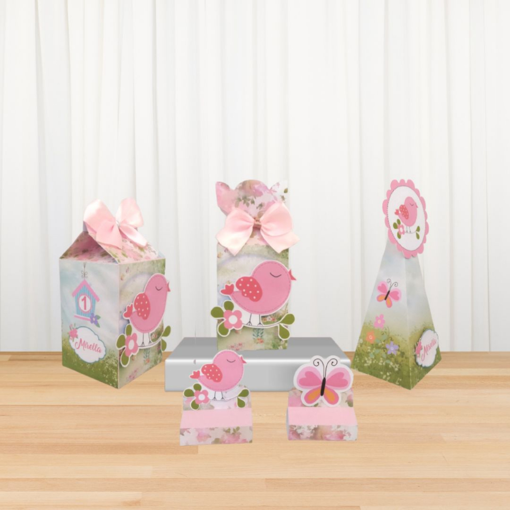 Kit Festa 45 Lembrancinhas Personalizadas Jardim Encantado -  Lembrancinha de Festa - Kit Só Um Bolinho - Kit Festa em Casa - Papelaria Personalizada - Festa Infantil