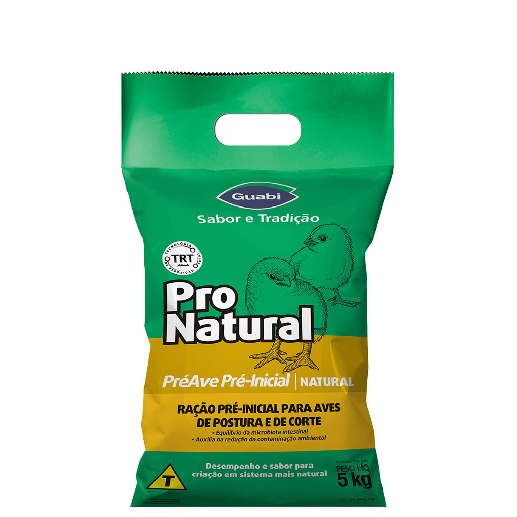 Ração PreAve Pré-Inicial Pintinho ProNatural 5 kg em Oferta na Shopee