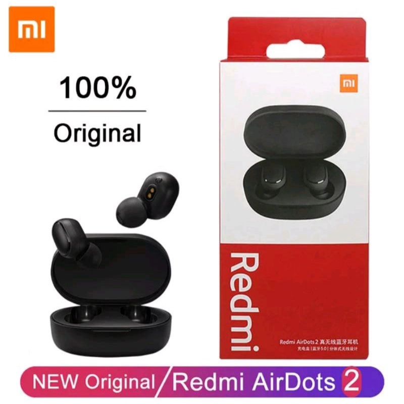 Fone de ouvido bluetooth Xiaomi Redmi airdots 2 i12 Original gamer