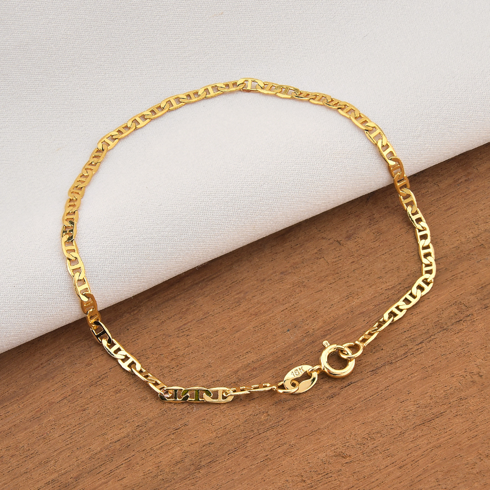 Pulseira Masculina Piastrini Diamantada Banhada a ouro 18k Com Garantia em Oferta na Shopee