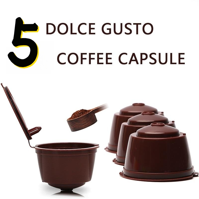 Cápsula Café Reutilizável Dolce Gusto Recarregável Refrescante Efectivo Promoção em Oferta na Shopee