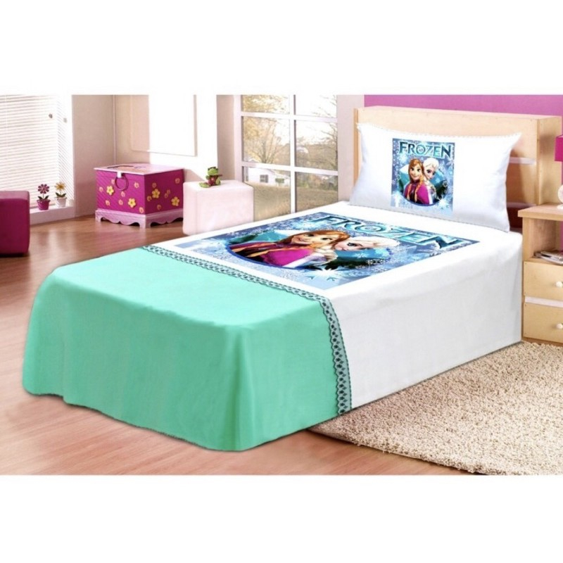 LENÇOL INFANTIL COM FRONHAS PERSONAGENS em Oferta na Shopee