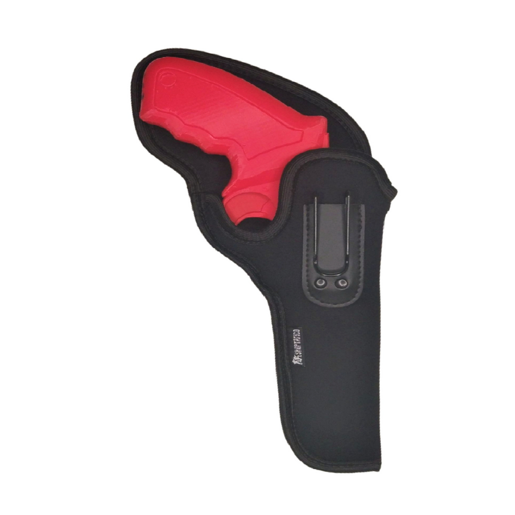 Coldre Neoprene Revolver 38 357 - 4 Polegadas 8 Tiros Destro