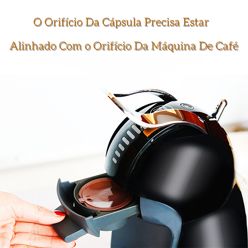 Capsula Reutilizável Dolce Gusto Copo Filtro Da Cápsula Café Nescafe Recarregáveis