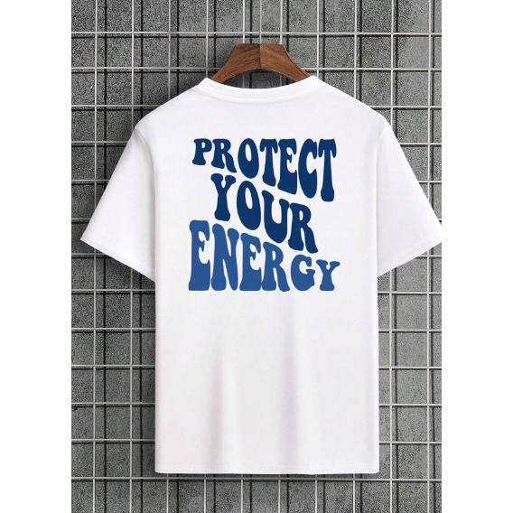 Camiseta Protect Your Energy Energia Positiva Oversized Streetwear Top