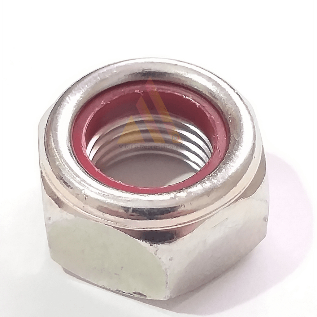 Porca Roda Traseira Com Trava Titan 150 Fan 150 Start Reggio