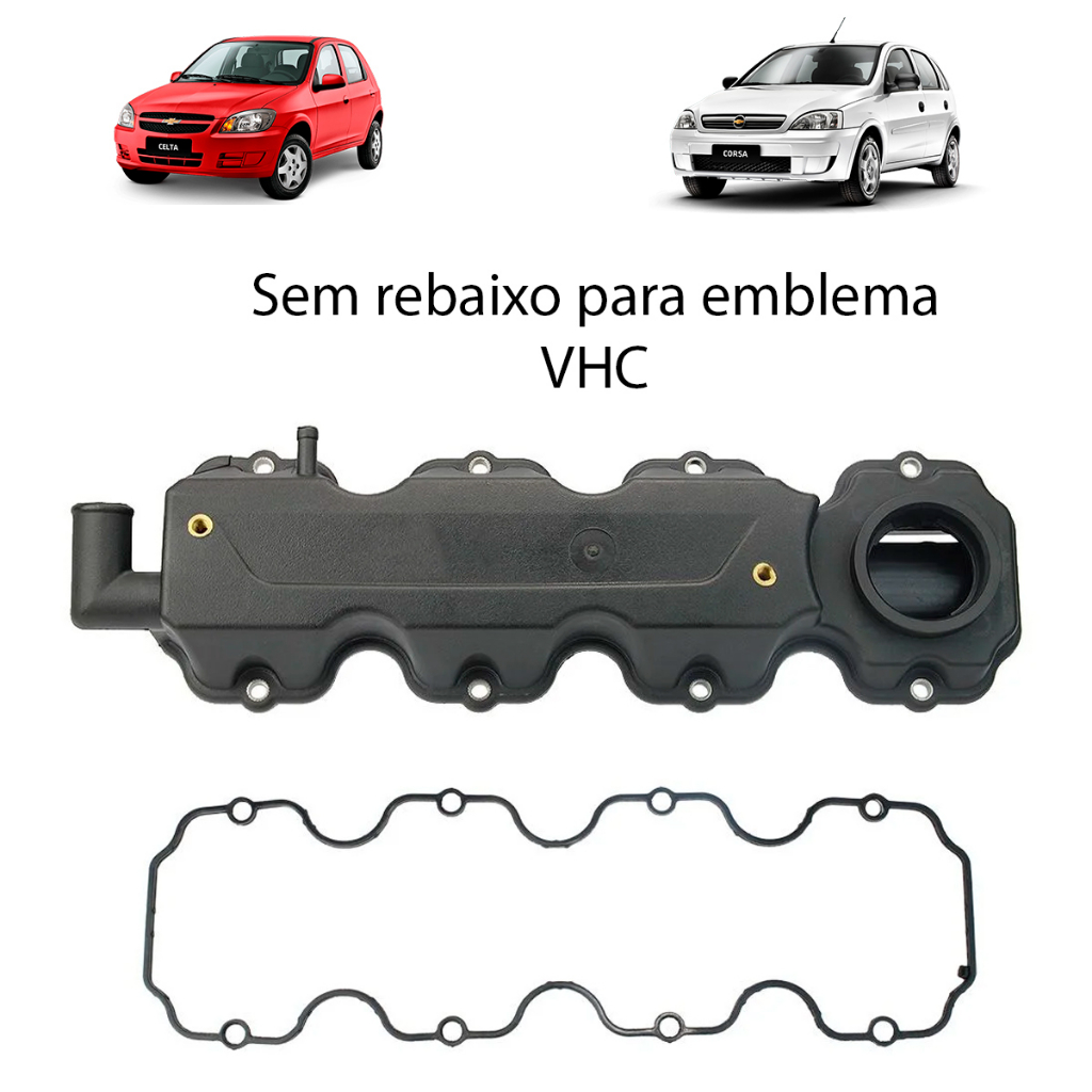 "Kit Tampa Comando Valvula Corsa Celta Meriva Montana Junta em Oferta na Shopee