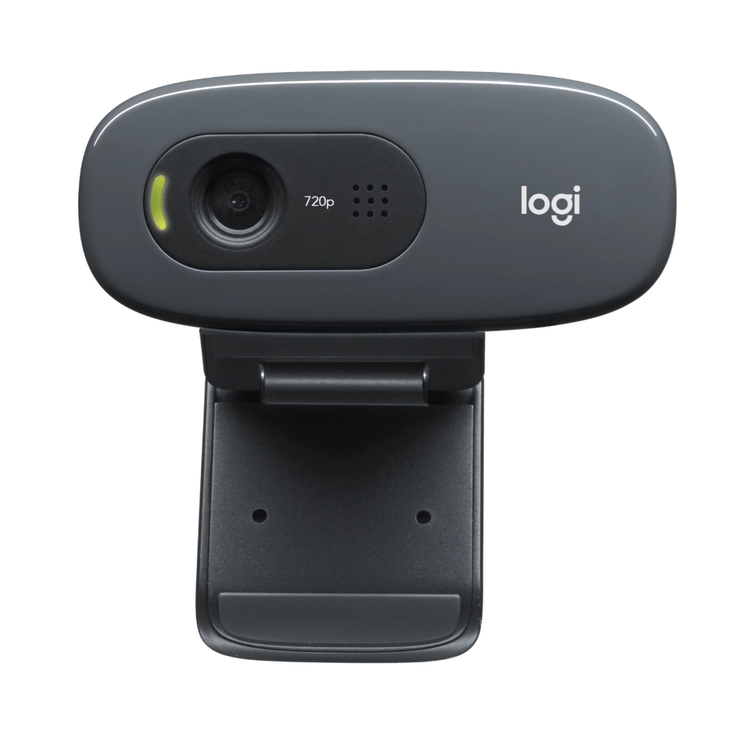 Câmera Webcam Logitech C270 720p 30fps Microfone Integrado