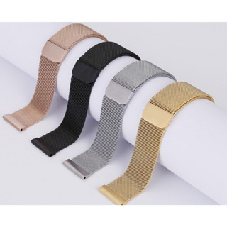 Pulseira de Metal para Smartwatch B57 Aço Magnética Milanese em Oferta na Shopee