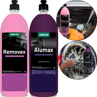 Kit Shampoo Limpeza Motor Roda Chassi Alumax Removex Vonixx em Oferta na Shopee