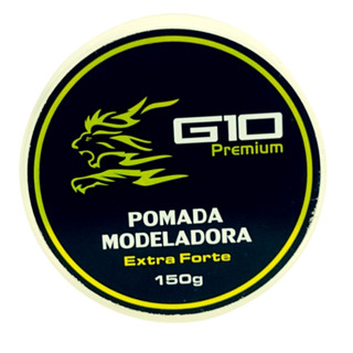 Pomada Modeladora extra forte G10 premium tradicional incolor