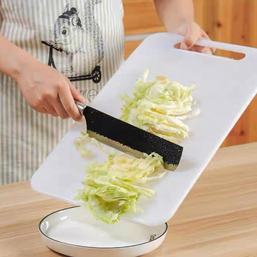 Tábua de Plástico para Carne 33X20CM Cozinha Higiênica Branca  carne legumes frutas Multiuso Utensílio De Cozinha em Oferta na Shopee