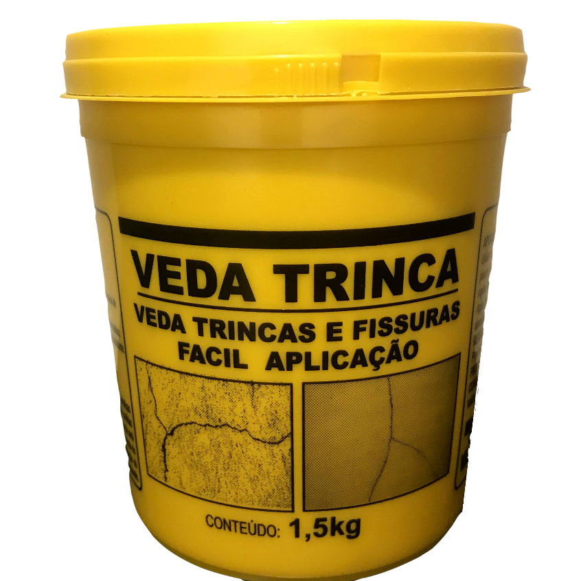 Massa Veda Trinca Rachaduras Para Paredes 1,5kg Spartex