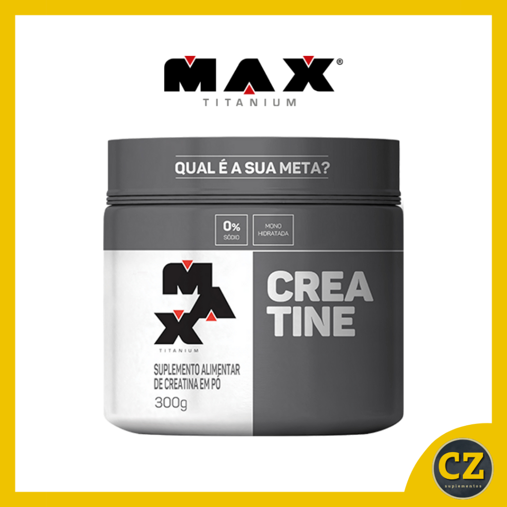 Creatina (100g ~ 300g) - Max Titanium