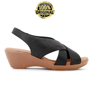 Sandália Usaflex Plataforma Anabela Laser Feminina Original com Nota Fiscal e Garantia