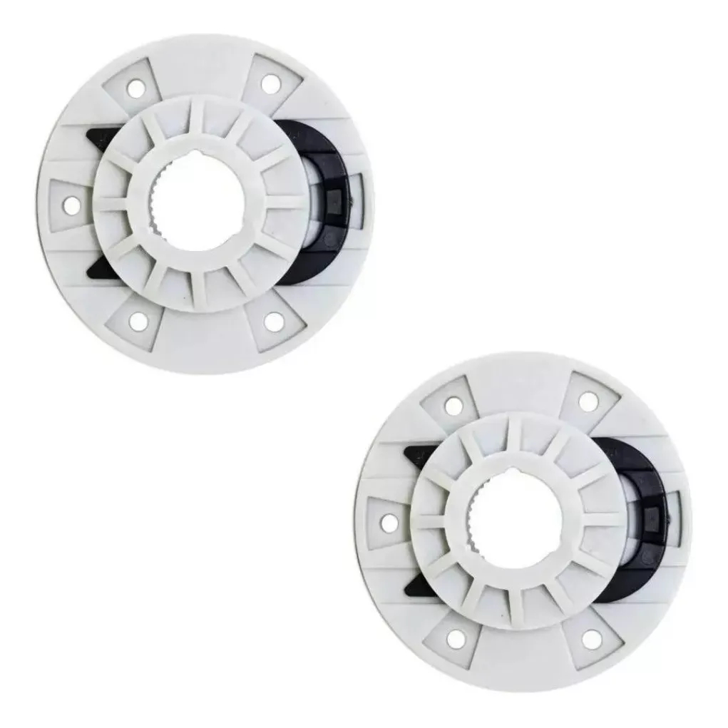 2 Suporte Plástico Do Cesto Com Trava Para Lavadora Brastemp Consul 15Kg