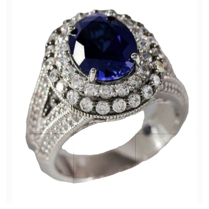 Anel, Blue Princess!! Alexandrita & Diamantes! Tamanho: 14
