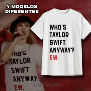 Camiseta Taylor Swift Red Eras Tour ALGODÃO