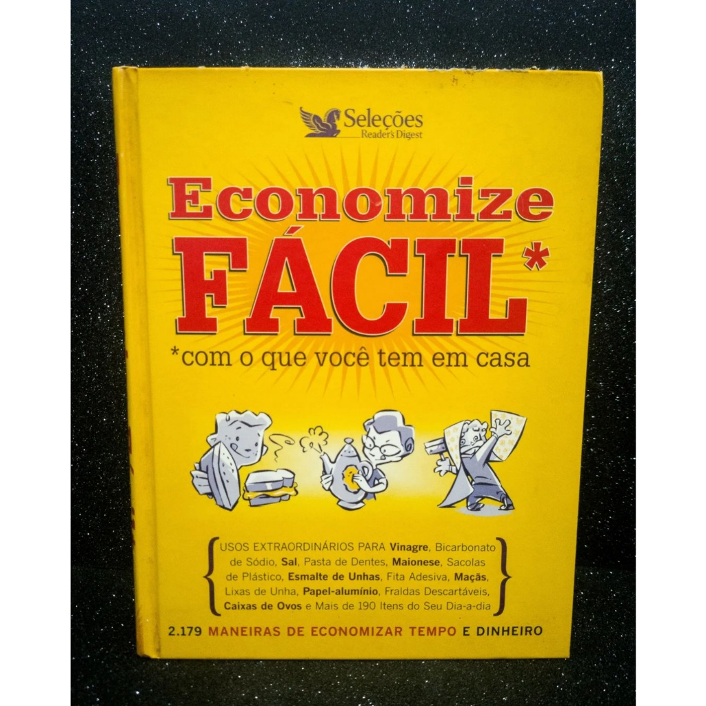 Livro Economize Fácil Com O Que Você Tem Em Casa