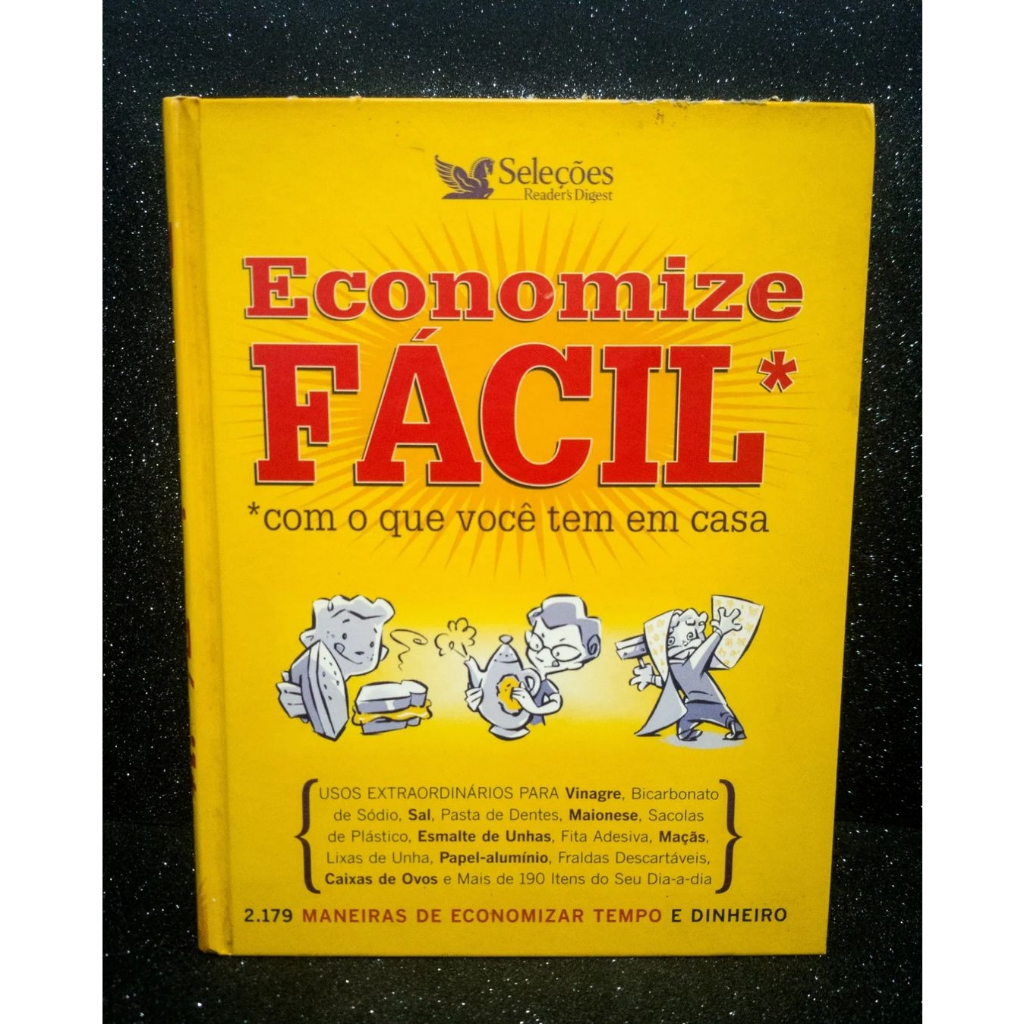 Livro Economize Fácil Com O Que Você Tem Em Casa