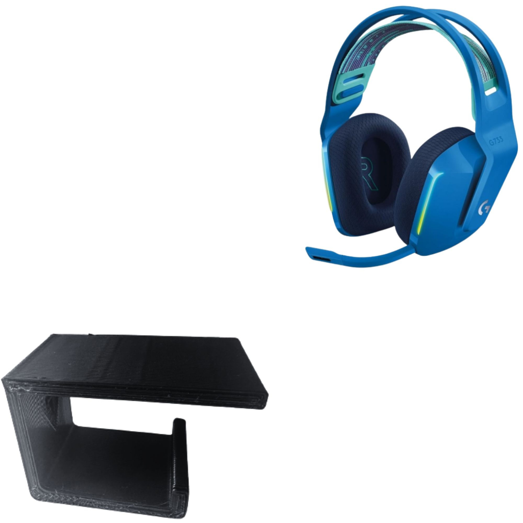 Suporte Para Fone Headset De Mesa Gamer Ps4 Ps5 Xbox Ps3