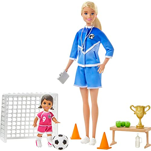 Boneca Barbie Professora de Futebol GLM47 - Mattel