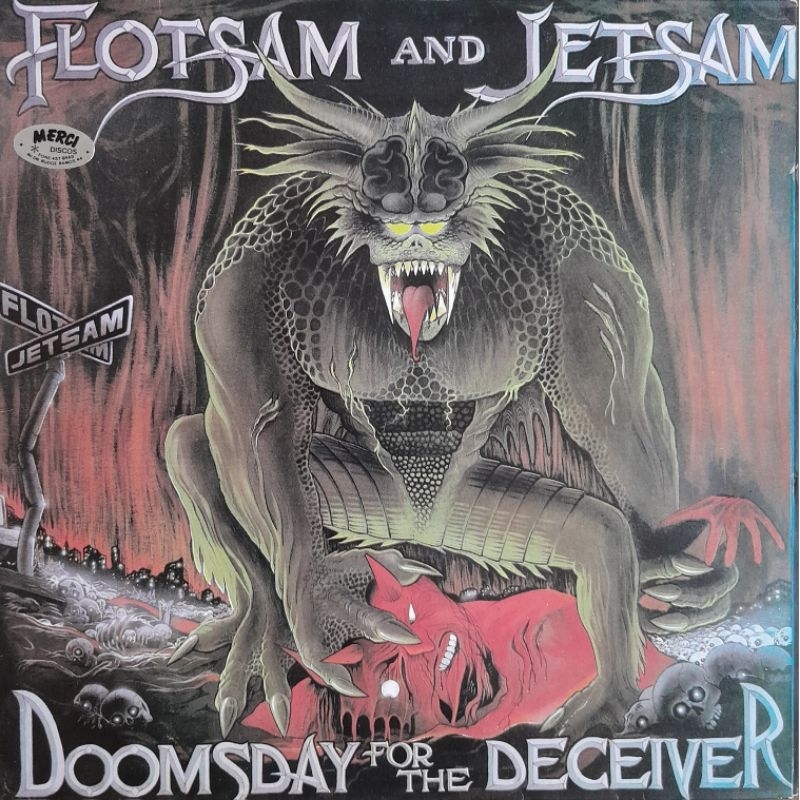 Flotsam and Jetsam - Doomsday for the deceiver - lp capa dupla - vinil