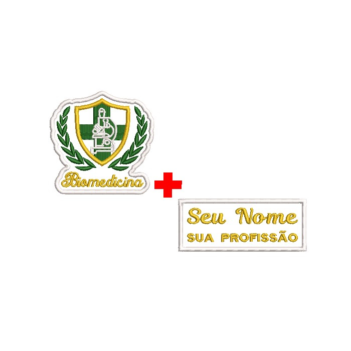 Bordado Brasão Biomedicina: Onde Comprar | BuscaProdutos