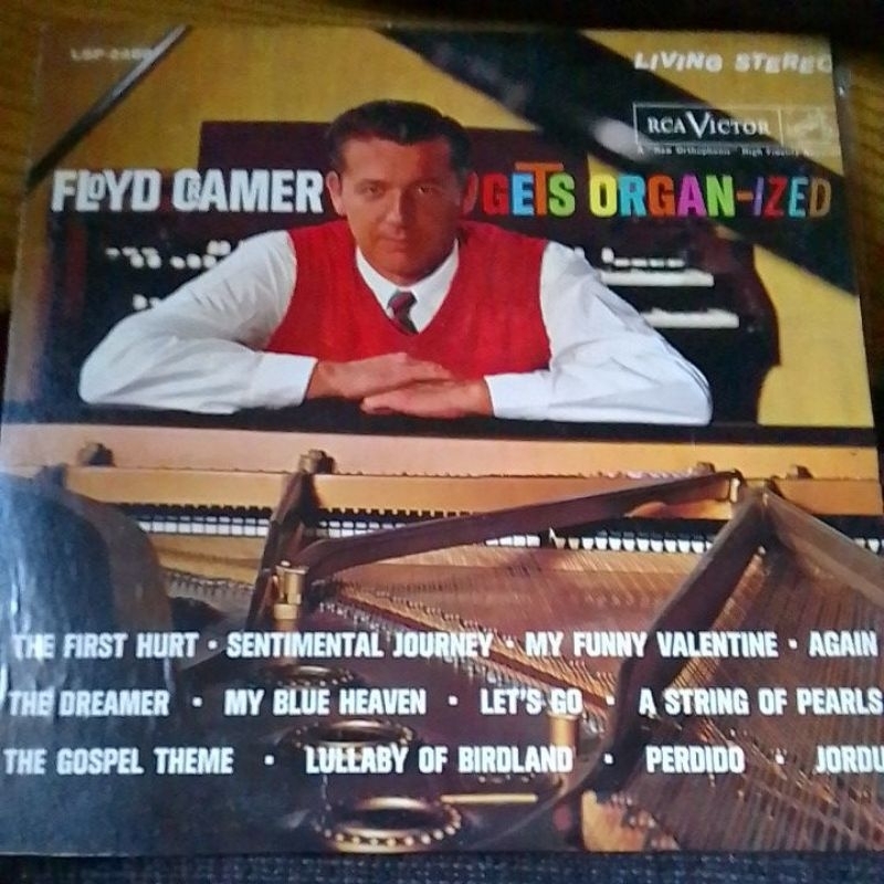 lp vinil - floyd cramer  lets go importado samba rock/black music