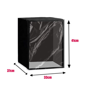 Capa para Air Fry Eletrolux 12L Frente Transparente Impermeável