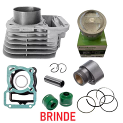 Kit 3mm P/ Honda Fan Titan Cg 125 1999 + Comando Preparado