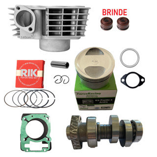Kit Cilindro 4mm P/ Honda Cg Titan 150cc + Comando Preparado