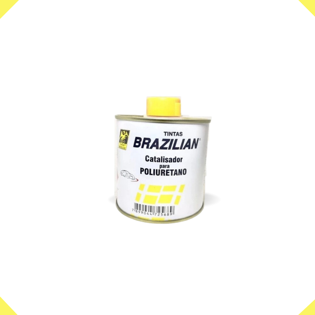Catalisador Para Tinta Pu Poliuretano Brazilian 225ml em Oferta na Shopee