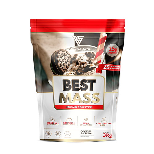 Hipercalórico Best Mass 3kg Refil Body Shape