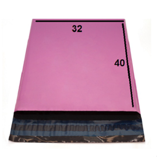 100 Envelope de Segurança Plástico Rosa Black-out 32x40 Saco Correios Resistente em Oferta na Shopee