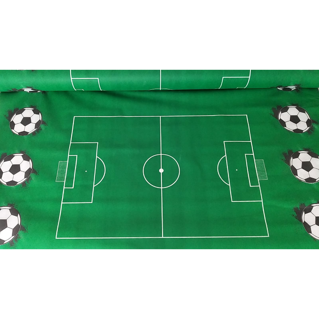 TNT Estampado Mewi Campo de Futebol 1,90 m x 1,40 m de largura 40 g – 3 campos de futebol - 2094