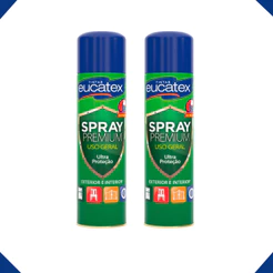 Kit 2 Tinta Spray Todas As Cores Uso Geral