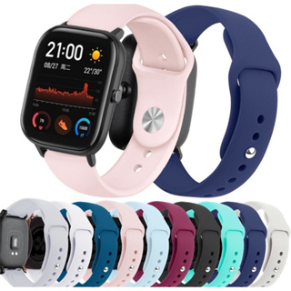 Pulseira Silicone para Amazfit Bip/lite/P70 e P80 e Modelos 20mm Várias Cores em Oferta na Shopee