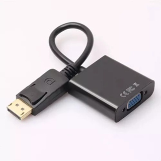 Cabo Adaptador Displayport Macho X Vga Femea em Oferta na Shopee