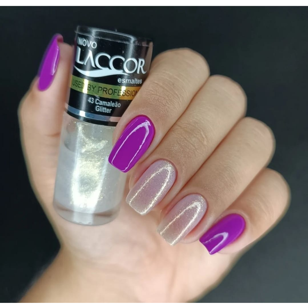 Esmalte Laccor Camaleão Gliter 9ml