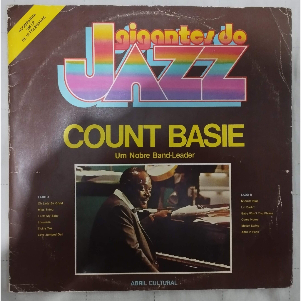 LP/VINIL Count Basie – Um Nobre Band-Leader (1980)