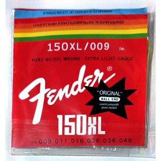 Cordas para Guitarra Elétrica Fender Extra Light calibre 09 corda 150XL promoção