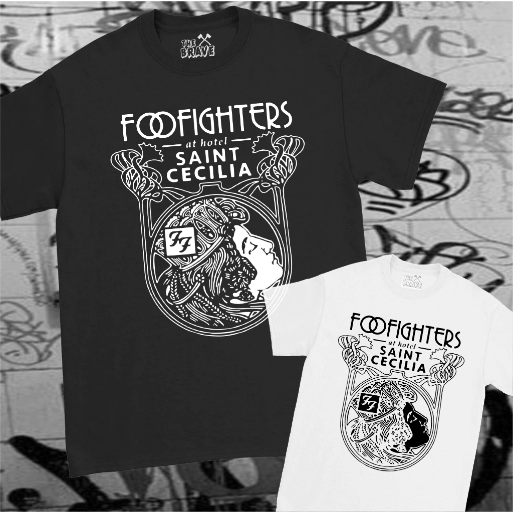 Camiseta Foo Fighters Saint Cecilia