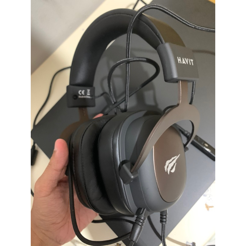 Fone De Ouvido Headset Gamer Havit H2002d compatível com Pc Ps4 Xbox One Notbook