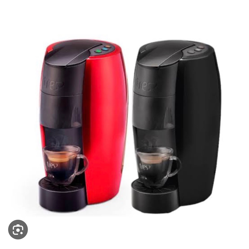 Cafeteira Espresso 3 Corações Lov Preto