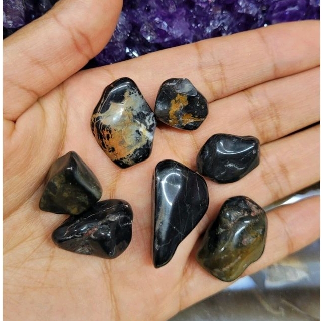 PEDRA ÔNIX ROLADA KIT 7 PEDRAS