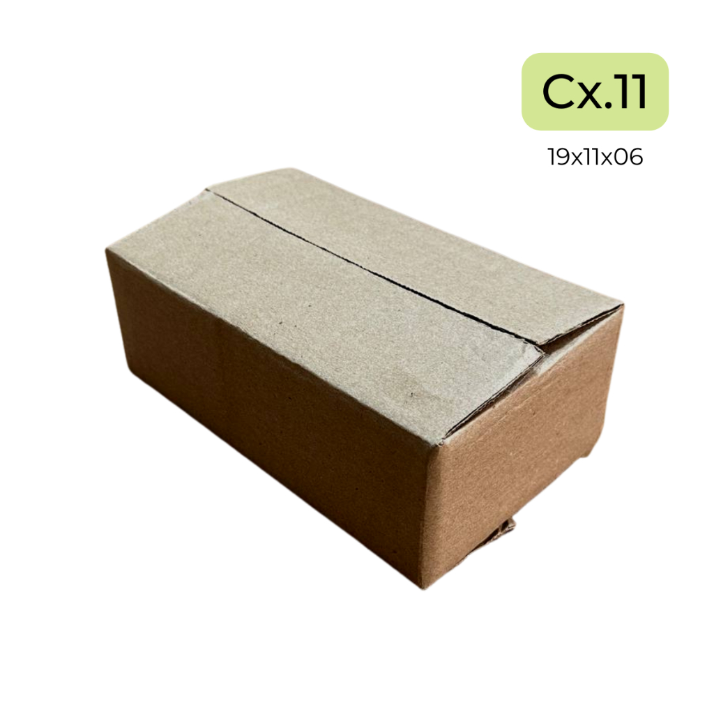 Caixa Papelão Correios / 19x11x6 - Montável - 100cxs