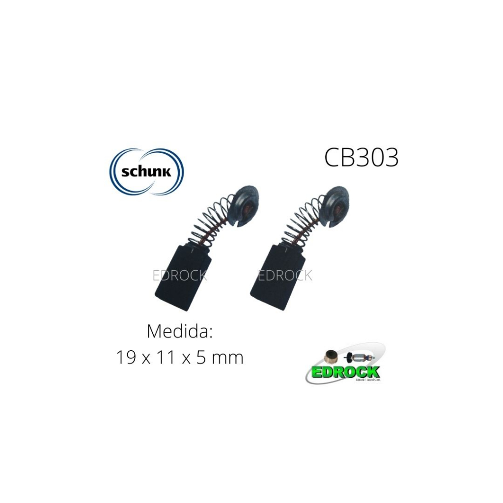 Escovas de Carvão para Lixadeira Vertical 7" 900 Watts Makita PV 7001 / PV 7001 C